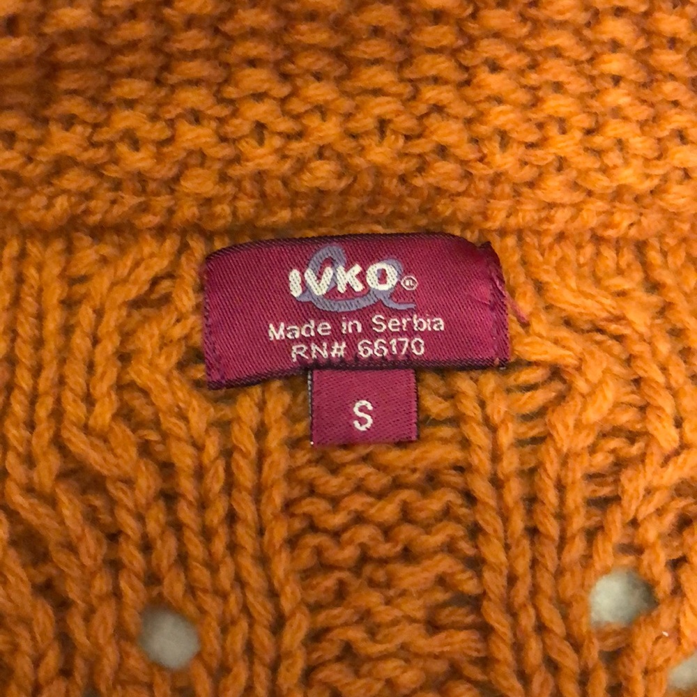 Rare anthropologie Ivko sweater coat cardigan S - Picture 4 of 8